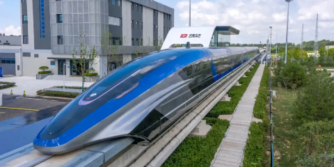 时速600公里高速磁浮正式下线，柔宇科技助力中国中车，打造中国速度